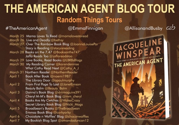 The American Agent Blog Tour Poster